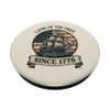 Land of the Free Since 1776 Patriotic 4th of July Sailboat PopSockets Adhesive PopGrip