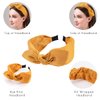 TOBATOBA Knotted Bow Headbands for Women Red Bow Headbands Fashion Knot Headband, Bunny Ears Headband, Wide Headbands Diademas Para Mujer De Moda Solid Cute Hair Band Hair Accessories for Women Girls