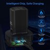 KEKUCULL Rechargeable Battery for Xbox 360 Controller, Charger Dual Charging Station Dock with 2 Pack Rechargeable Battery Compatible with Xbox 360 Wireless Controller