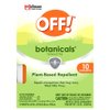OFF! Botanicals Insect Repellent Wipes, Plant-Based Mosquito Repellent, 10 Count Individually Wrapped Wipes