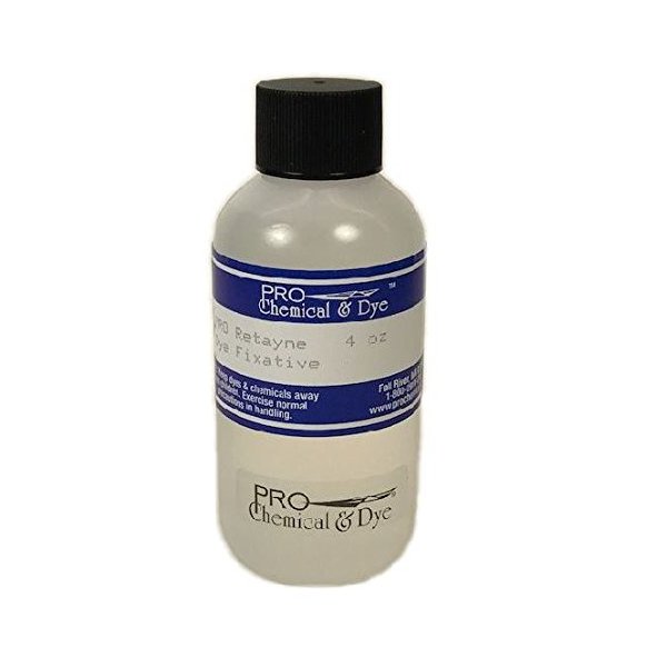 PRO Retayne Color Fixative 4oz | Best Liquid Color Fixative for Dyed Cotton, Linen and Rayon Fabrics