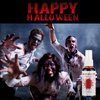 CCBeauty 2.3oz Fake Blood Washable, Splatter Blood Makeup, Safe Realistic Edible Bloods for Clothes, Vampire Makeup for Halloween Costume,Theater, Cosplay, Zombie, Special Effects,SFX Makeup, Bright
