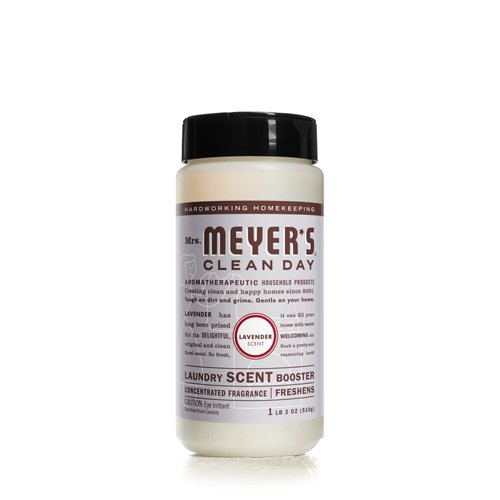 MRS. MEYER'S CLEAN DAY Laundry Booster, Pair with Liquid Laundry Detergent or Detergent Pods, Lavender, 18 oz