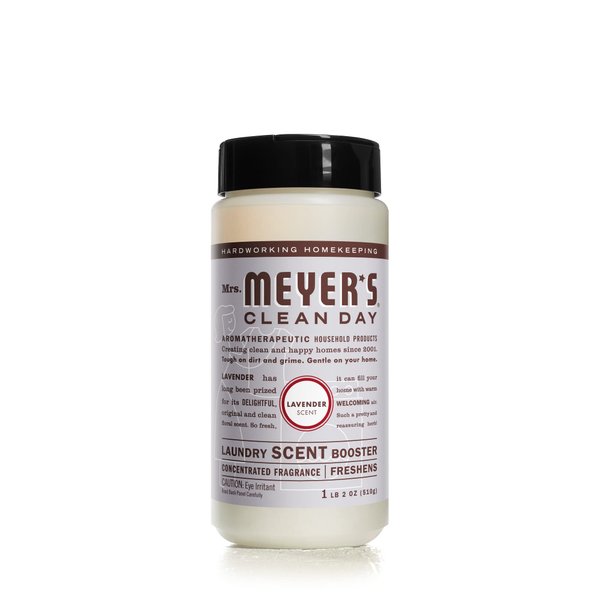 MRS. MEYER'S CLEAN DAY Laundry Booster, Pair with Liquid Laundry Detergent or Detergent Pods, Lavender, 18 oz