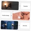 8 Pcs Dollhouse Wall Light Miniature Led Wall Lamp DIY Sand Table Decor Miniature Scene Accessories Miniature Wall Lamp Model Tiny Wall Lamp Model Mini Luminous Wall Lamp