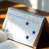 FINDAT Blue Star Stickers 1 Inch Vinyl Kids Reward Sticker Adhesive Removable Waterproof Reusable Small Stars Labels for Children Student School Classroom Teacher Supplies 700 PCS