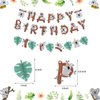 JOPARY Koala Birthday Party Decorations Koala Party Supplies with Koala Balloon,Koala Birthday Banner,Garland,Door Hanging and Stickes for Koala Animal Theme Birthday Party Baby Shower Decorations