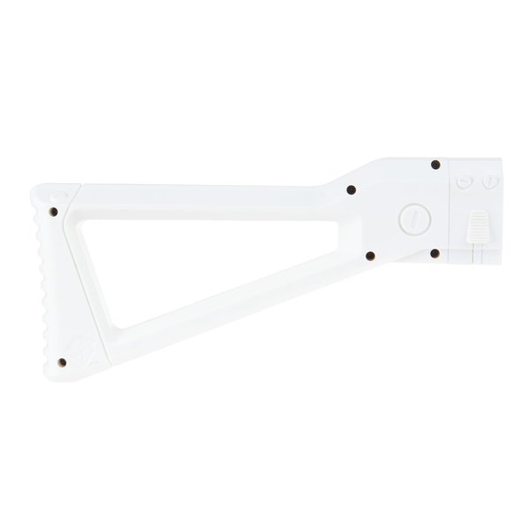 Worker Mod ABS Plastic Shoulder Stock Kits for Nerf Elite Modulus Series and Worker Blasters Toy (White)