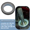 50491 Outer Axle Shaft Seal Fit For 1998 1999 2000 2001 2002 2003 2004 Ford Super Duty Excursion F250 F350 F450 F550 With Dana 50 60 Front Diff, Replace 50491, 28600, 710493 Axle Shaft Seal