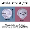 6 Pack Clear Stove Knob Safety Covers - Protect Little Kids with A Child Proof Lock for Oven/Stove Top/Gas Range - Baby/Toddler Kitchen Safety Guard - Check Dimensions
