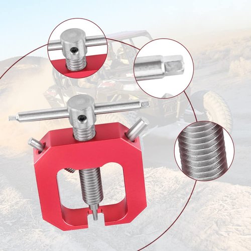 Motor Gear Puller, Motor Pinion Gear Puller Remover Tools Set RC Hobby Model Motor Pinion Parts(Red) Rc Motor Mount Rc Motor Pinion Puller Mini Gear Puller Gear Puller Pinion Gear Puller