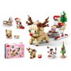2023 Christmas Building Blocks Toys for Kids and Adult 6 in 1 Christmas Building Blocks Sets, for Boys and Girls(296PCS)