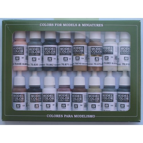 Vallejo Equestrian Colors Paint Set, 17ml