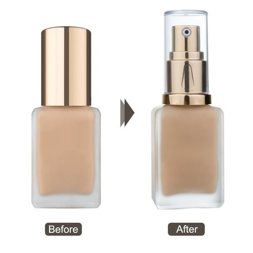 2Pack DW Foundation Pump for Estee Lauder Double Wear Pump 30ML Vacuum Pump Head Press Dedicated