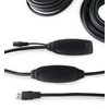 Plugable 10 Meter (32 Foot) USB 3.0 Active Extension Cable with AC Power Adapter, Back-Voltage Protection, and Driverless Technology