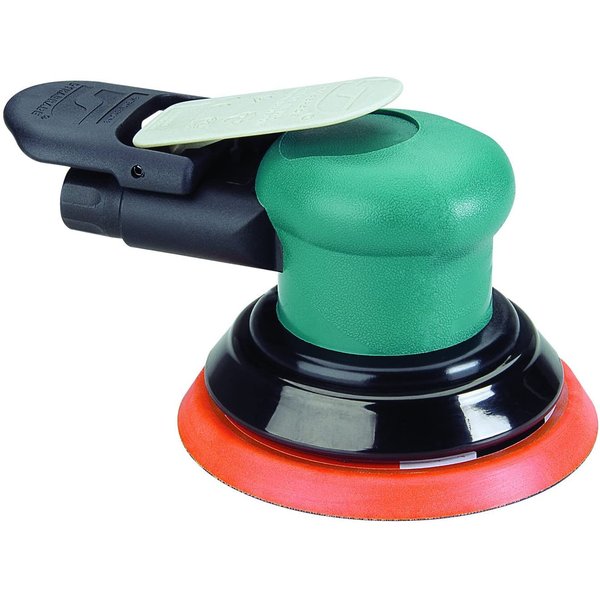 Dynabrade (59020) Dynorbital-Spirit 5" (127 mm) Diameter Random Orbital Sander, Non-Vacuum | 3/16" (5 mm) Diameter Orbit | 12000 RPM Pneumatic Motor