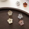 20 Pack Mini Flower Hair Clips Cute Hair Barrettes Small Flower Claw Clip Bangs Hair Pin Floral Shape Hair Accessories for Thin Hair Women and Girls (10 Colors)