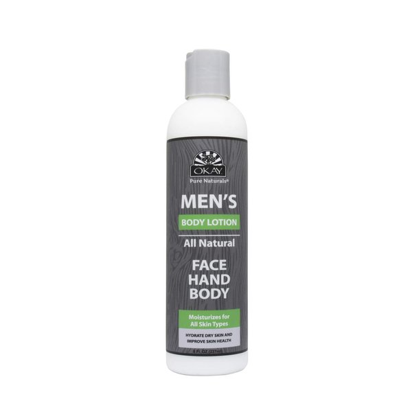 OKAY for Men All Natural Body Lotion 8oz / 237ml