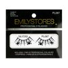 EMILYSTORES Dark-Skull And Spider Web Black Lace Paper Lashes Fashion Costume Party False Eyelashes 1 Pairs