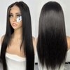 Venice Hair 13x4 SKINLIKE Real HD Lace Closure Wigs 180% Density Lace Front Wig 0.10mm Ultra-thin Swiss Lace Frontal Pre-plucked Bleached Knots With Baby Hair Straight Human Hair Wigs