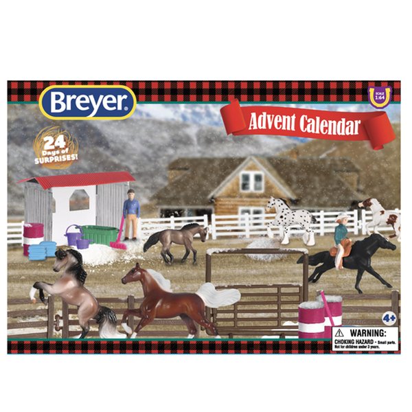 Breyer Horses 2024 Holiday Collection | Holiday Advent Calendar Horse Play Set