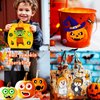 36 Sheets Halloween Stickers for Kids, Make Your Own Halloween Stickers, Halloween Crafts for Kids, Halloween Party Favors Games Stickers, Trick or Treat Halloween Party Supplies