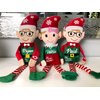 Custom Elf, Custom Christmas Elves, Elf Doll Plush Dolls (Girl)