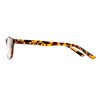 Incredible Bargains The Williamsburg BIFOCAL Unisex Retro Square Reading Glasses + 1.75 Yellow Tortoise