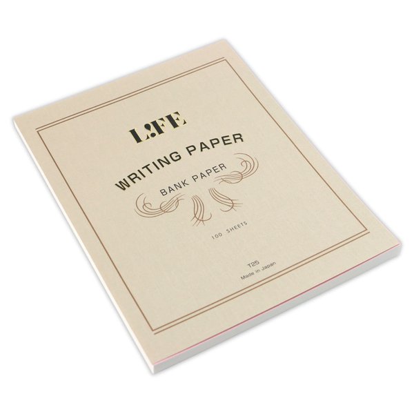 LIFE Bank paper writing paper A4 T25