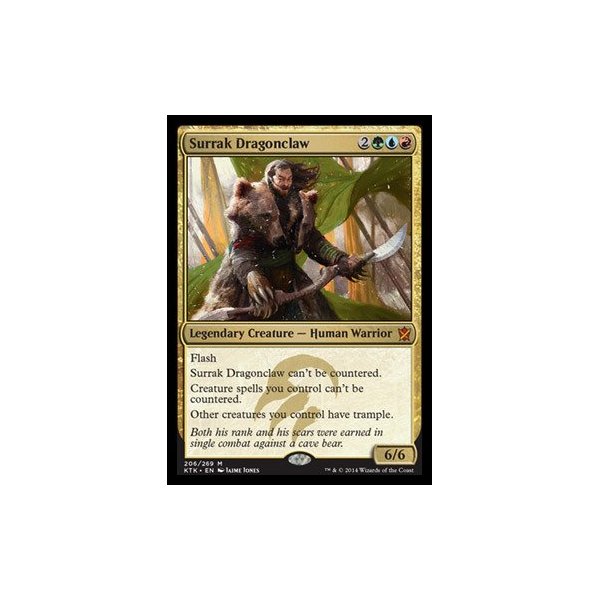 Magic The Gathering - Surrak Dragonclaw (206/269) - Khans of Tarkir