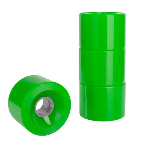 Longboard Cruiser Skateboard High Rebound Wheels 70mm Green