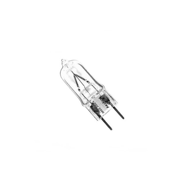 Anyray (5-Pack 25W G8 25 Watt Halogen G8.6 BI-PIN 25Watt Light Bulbs