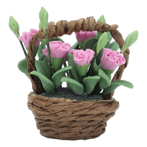 Miniature Flowers, Nice Appearance Miniature Dollhouse Plants for Dollhouse for Home