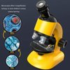 Microscope for Kids, Microscope Kit LED 40X-1200X Magnification Kids Science Toys, Microscope Slides with Specimens for Kids,Students Microscope STEM Kit
