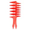 Wide Tooth Comb, Double Sided Comb 7.9 x 3.1 x 0.2 in Wide Tooth Detangling Comb Men Styling Comb Barber Accessories for Hair Styling Salon Home Use (Red)