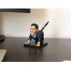 Buttock Obama Pen Holder - Prank for Republican or Democrat. Funny gift for Trump MAGA supporters or liberals.