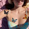 CHARLENT 148 Individually Sheets Butterfly Temporary Tattoos for Girls Women - 3D Realistic Butterfly Tattoos for Kids Birthday Party Favors Goodie Bag Fillers