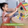 DIY Wooden Birdhouse Painting Kit for Kids, Bird House to Paint Set,Wood Arts and Crafts for Children,Ages 3-12 Build Your Own Bird Houses Set,Includes Paints & Brushes