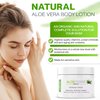 Natural Aloe Vera Body Lotion - Face & Body Moisturizing Cream with Organic Aloe Vera Gel, Vitamin E Oil, Vitamin C, Retinol Cream, Shea Butter – Anti Aging Face Moisturizer for Women, Dry Skin (8 oz)