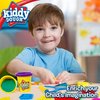 Kiddy Dough 45 Pieces Play Dough Tool Kit: Dough Accessories Set for Kids with Shapes, Numbers, Letters, Cutters, Dough Rollers, and Extruders