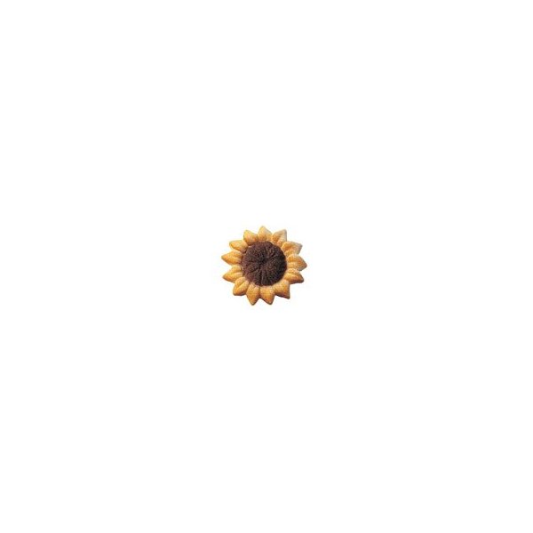 Sunflower Sugar Decorations Cookie Cupcake Cake Easter Flowers 12 Count
