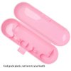 Plastic Electric Toothbrush Travel Case for Fairywill/TEETHEORY/Seago/Dnsly Series Sonic Electric Toothbrush, Pink