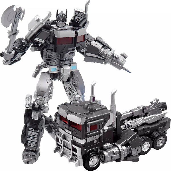 WAIKYTOY Deformation Robot Toys, Deformation Toys Character SS102 Black Action Figure 7.9 Inches with Accessories, Suitable for Ages 6 and Up KO Version Gifts for Boys