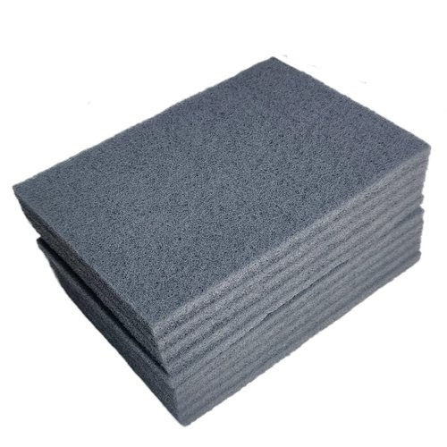 Tonmp 10 Pack 6 x 9 Inch 800 Grit General Purpose Scuff Pads for Scuffing, Scouring, Sanding, Paint Primer Prep Adhesion Scratch - Surface Preparation Automotive Car Auto Body Woodworking (Grey)