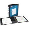 Avery Economy Showcase View 3 Ring Binder, 1 Inch Slant Rings, 1 Black Binder (19600)