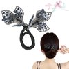CHCTD Rhinestone Flower Hair Clip, Deft Bun Hair Twister, Lazy Hair Curler Bun Maker, Whale Tail Rhinestone Flower Hair Clip, Easy Bun Hair Bun Maker, Hair Twist Bun Maker,Hair Pins for Buns (07)