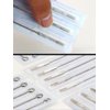 50PCS 14RS Round Shader Tattoo Needles Disposable Sterilized Surgical Steel Individually Wrapped