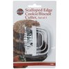 Norpro 3490, Metallic, Scallop Biscuit/Cookie Cutter, Set of 3, One Size