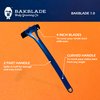 BakBlade 1.0 Back Shavers for Men: Back Hair Removal and Body Shaver (DIY), Back Shaver - Body Hair Trimmer, Extra-Long Handle, Shave Wet or Dry