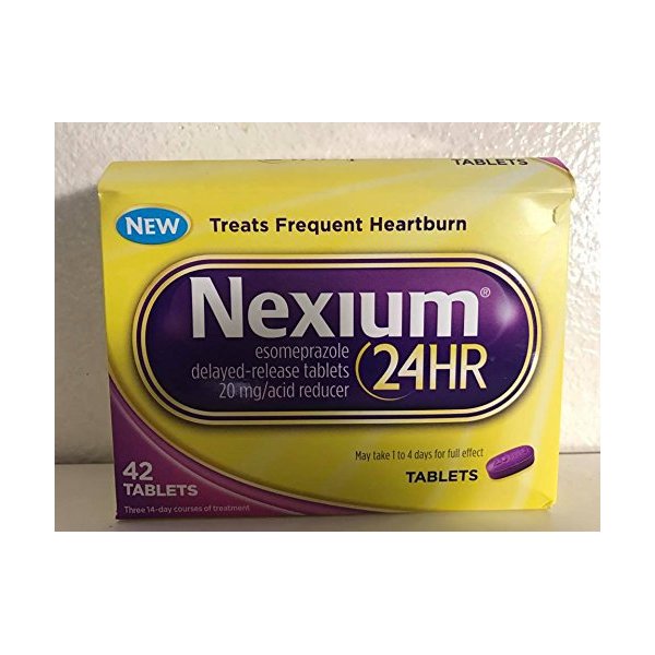 Nexium 24HR Capsules, 42 Tablets